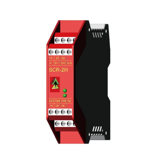 Relais de sécurité sur rail DIN - SCR-2H - Idem Safety Switches - compact