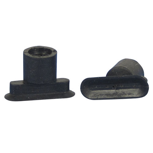 Ventouse plate - 10FO.18X6.001.01 - VacMotion - ovale / en NBR / de levage
