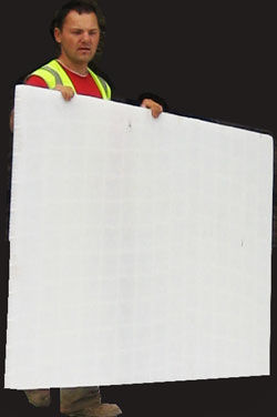 Panneau nid d'abeille en polypropylène - 8FR - nidaplast - pour le bâtiment