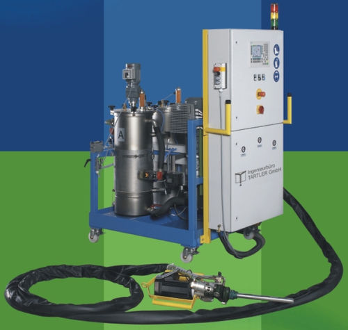 Doseur-mélangeur de résines - max. 50 l/min | Nodopur VS - TARTLER GmbH - avec pompe à engrenages / de laboratoire / avec régulation de débit