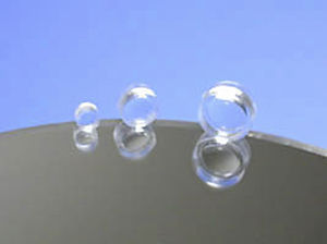 Lentille concave - Artifex Engineering e.K. - en plastique / visible / de collimateur