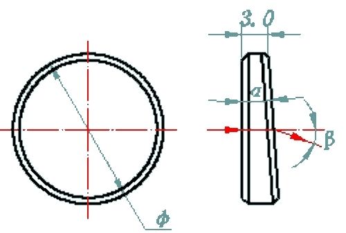 Prisme cale - Artifex Engineering e.K. - en verre