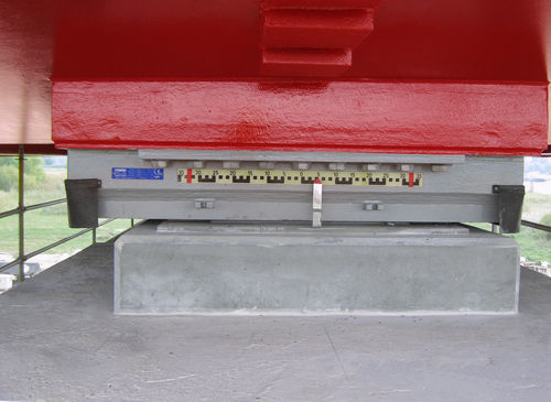 Palier lisse sphérique - mageba - en PTFE / compact / sans entretien
