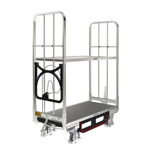 Chariot de transport - KLT 600 E2 VKD - LKE GmbH - Excellence in Material Handling - de manutention / pour préparation de commande / en acier galvanisé