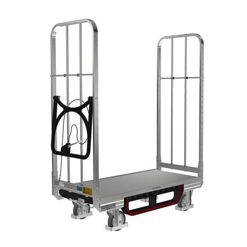 Chariot de transport - KLT 600 E1 OKD - LKE GmbH - Excellence in Material Handling - de manutention / pour préparation de commande / en acier galvanisé