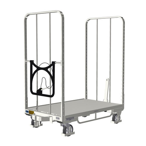 Chariot de transport - KLT 800 E1 VKD ESD - LKE GmbH - Excellence in Material Handling - de manutention / pour préparation de commande / en acier galvanisé