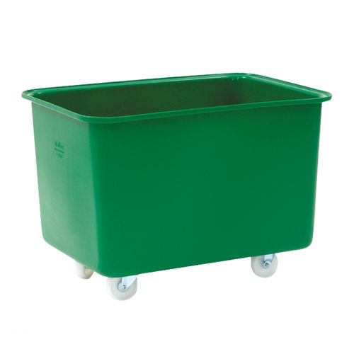Caisse en plastique - CONTIFLEX POLI - KS - LKE GmbH - Excellence in Material Handling - pour applications alimentaires / empilable / à 4 roues