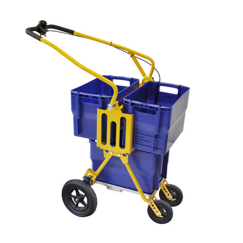 Chariot de distribution de courrier - TRIO+ "KLAPPI" (S) - LKE GmbH - Excellence in Material Handling - porte-bacs / ergonomique