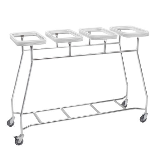 Porte-sac multiusage - WSS4 - LKE GmbH - Excellence in Material Handling - en acier inoxydable
