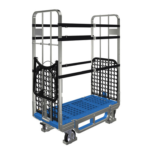 Chariot de distribution de courrier - ECOFLEX 600 E1 NKD ESD - LKE GmbH - Excellence in Material Handling - en métal / en plastique / 1 niveau