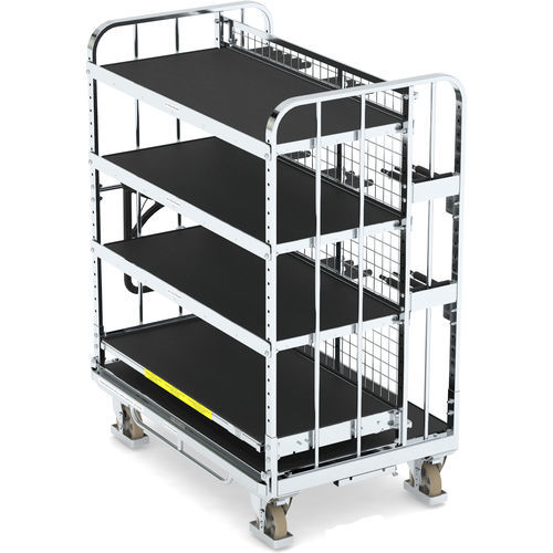 Chariot de transport - KLT 800 E5 OKD - LKE GmbH - Excellence in Material Handling - 5 niveaux
