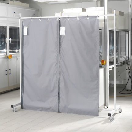 Rideau de protection laser - SHELTER-CR BC6 - LASERVISION GmbH & Co.KG - en tissu