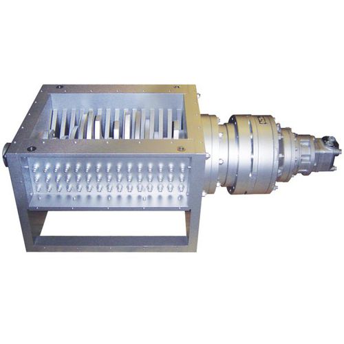 Déchiqueteur à 1 arbre - E-ZM 1/44 - Mercodor - pour carton / de déchets / plastique