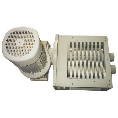 Déchiqueteur à 2 arbres - ZM 1 - Mercodor - pour déchets médicaux / pour bouteilles PET / plastique