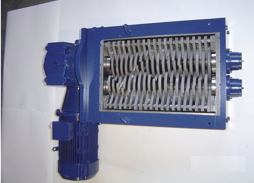 Déchiqueteur à 2 arbres - ZM 44 - Mercodor - pour déchets médicaux / de verre / pour bouteilles PET