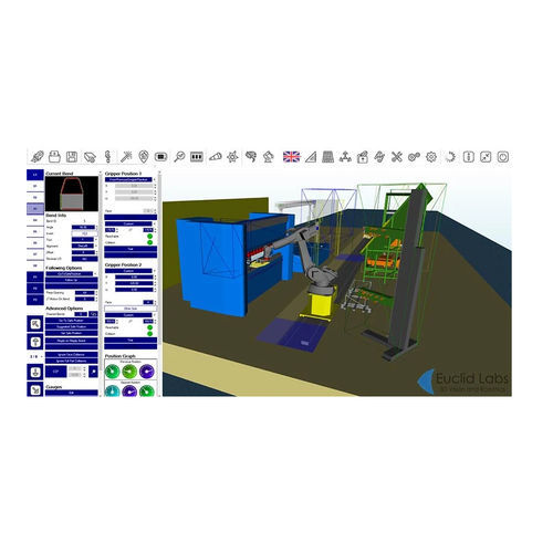 Logiciel de programmation hors ligne - OBELISK  - Euclid Labs - de programmation de robots / de process / de robot