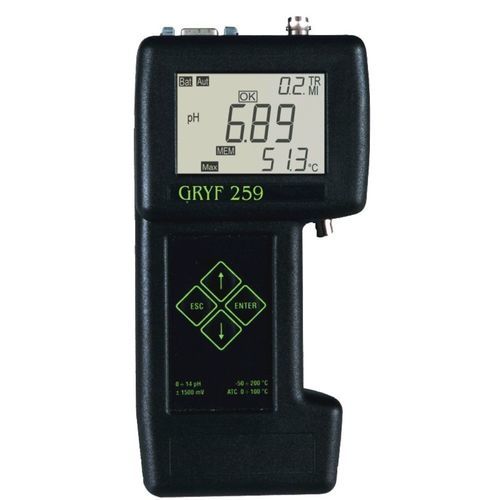 Appareil de mesure température - GRYF 259 - GRYF - de tension / de pH / ORP