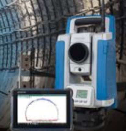 Station totale sans prisme - Focus 35 - Spectra Precision - robotisée / automatisée