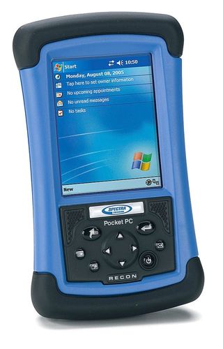 Ordinateur de poche pour la collecte de données topographiques - Recon® 400 - Spectra Precision - de terrain