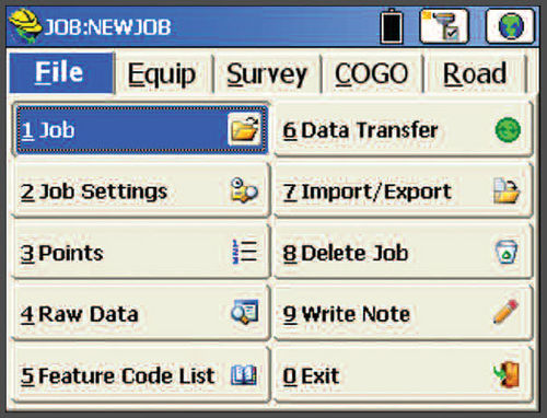 Logiciel de topographie - FAST Survey - Spectra Precision