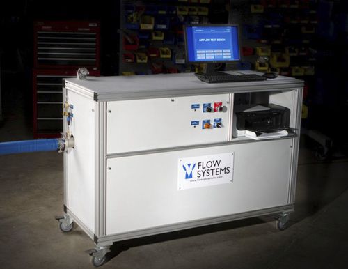 Banc d'essai de débit d'air - 0.002 - 0.42 lbm/s - Flow Systems - pour matériaux