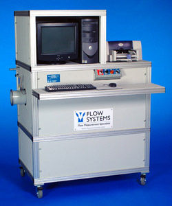 Banc d'essai de débit d'air - 0.00098 - 1.5 lbm/s  - Flow Systems - pour matériaux / mécanique