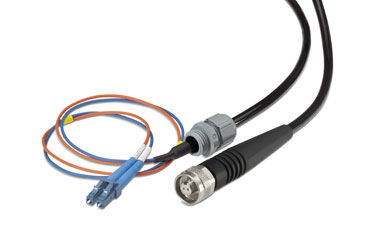 Connecteur RF - RDC - Rosenberger OSI - de fibre optique / DIN / droit