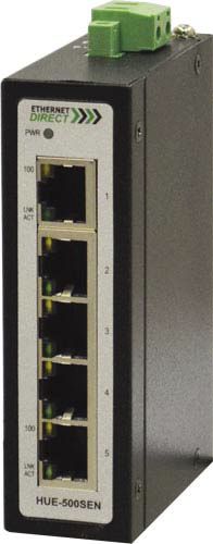 Commutateur Ethernet non administrable - HUE-xxxSEN, HUG-x28EN series - Ethernet Direct - gigabit / sur rail DIN / SFP+