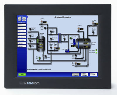 Panel PC LCD - BNC-12T-F  - Benecom - tactile / 12" / 800 x 600