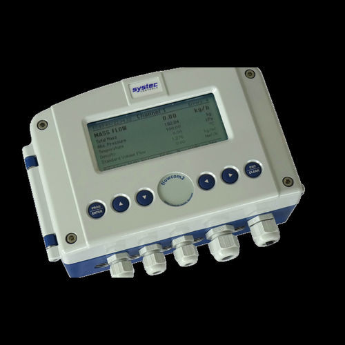 Calculateur de débit pour liquides et gaz - FLOWCOM2 - systec Controls