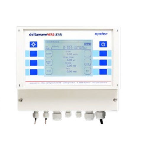 Débitmètre à ultrasons - deltawaveVER2 LEAN - systec Controls - volumique / pour liquides / pour gaz