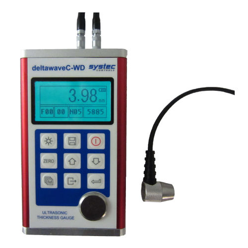 Instrument de mesure d'épaisseur de paroi - deltawaveC-WD - systec Controls - de cuivre / en acier / portable