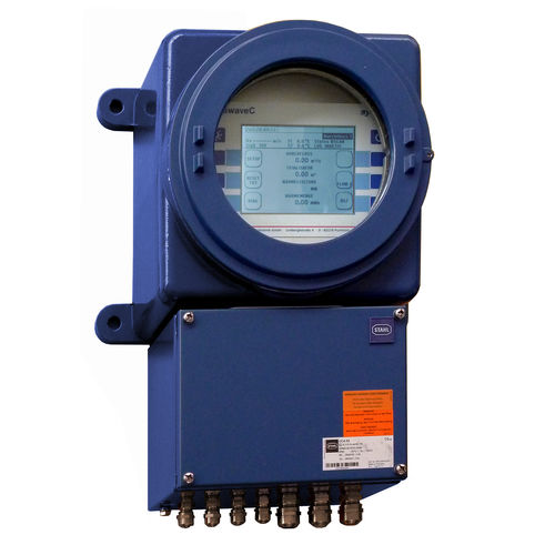 Transmetteur de débit à ultrasons - deltawaveC-F Ex - systec Controls - volumique / antidéflagrant