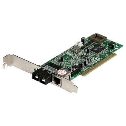 Carte interface réseau bus PCI - MS482681 - MICROSENS GmbH & Co. KG - Ethernet / Ethernet / pour fibre optique