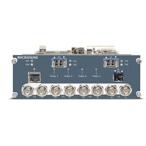 Multiplexeur module - MS43065xMV series	 - MICROSENS GmbH & Co. KG - vidéo / de longueur d'onde