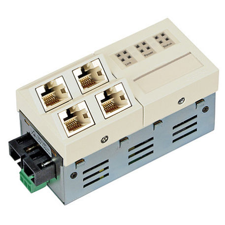 Commutateur Ethernet administrable - MS440200M - MICROSENS GmbH & Co. KG - 6 ports / gigabit / mural