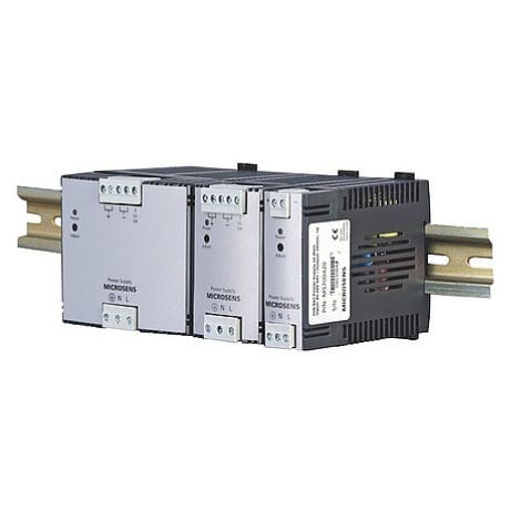 Alimentation électrique sur rail DIN - MS700420 - MICROSENS GmbH & Co. KG - AC/DC / ajustable / à découpage