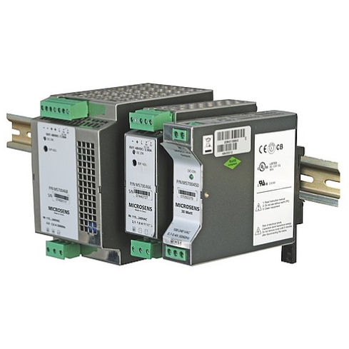 Alimentation électrique sur rail DIN - MS700430 - MICROSENS GmbH & Co. KG - AC/DC / ajustable / Power over Ethernet