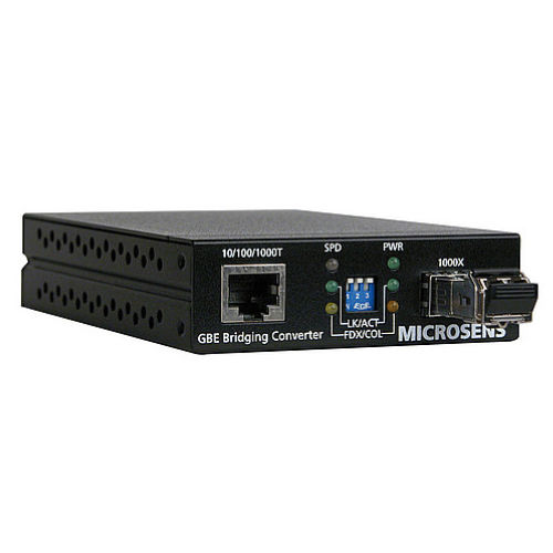 Convertisseur média - MS4002xx series - MICROSENS GmbH & Co. KG - de vitesse / Ethernet / série