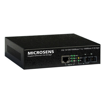 Convertisseur média - MS400xxx series - MICROSENS GmbH & Co. KG - Ethernet / série / de fibre optique
