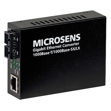 Convertisseur média - MS40019x series - MICROSENS GmbH & Co. KG - Ethernet / série / de fibre optique