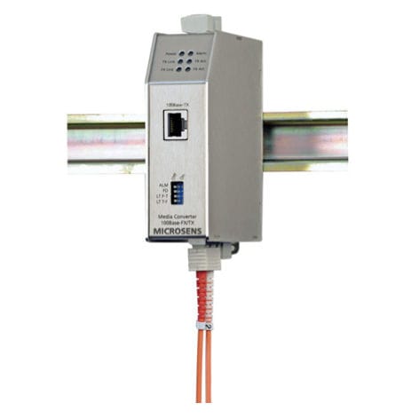 Convertisseur média - MS65042x series - MICROSENS GmbH & Co. KG - Ethernet média / série / RS-485