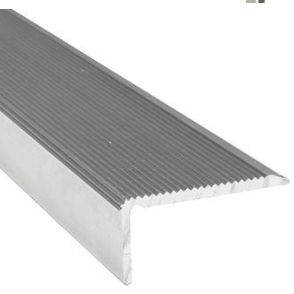 Profilé en aluminium - L45  - PROOPLE - rainuré / en L / pour escalier