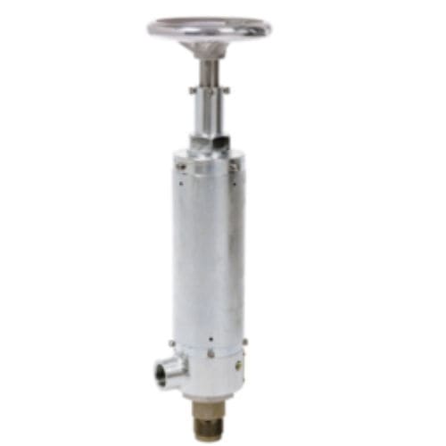 Vanne avec volant - FÜV series - URACA GmbH & Co.KG - de régulation de pression / pour applications industrielles / dérivatrice