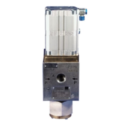 Vanne à commande pneumatique - PSV series - URACA GmbH & Co.KG - de commutation / compacte