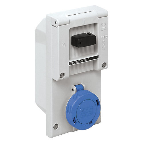 Prise électrique encastrée - BE 16104 - ILME - sur circuit imprimé / IP67 / IP66