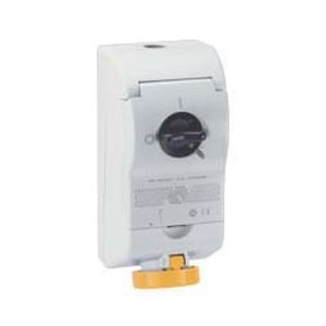 Prise électrique encastrée - KI 1643 EB6 - ILME - murale / auto-extinguible / IP66