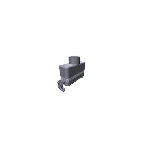 Capot de connecteur électrique - MZV 25 LG20 - ILME - en métal