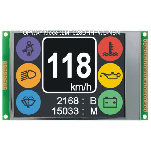 Module d'affichage TFT - LMT028DHHFWL-NBN - TOPWAY LCD - couleur / 320 x 240 / 2.8"