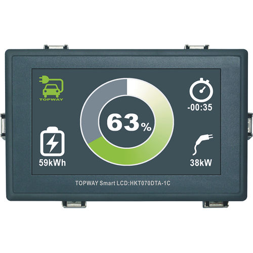 Module d'affichage intelligent - HKT070DTA-1C - TOPWAY LCD - LCD / à écran tactile résistif / 800 x 480